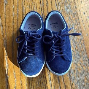 Janie and Jack Suede sneakers size 9